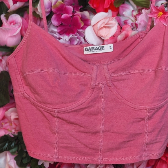 Peach Crop Top - Picture 3 of 4